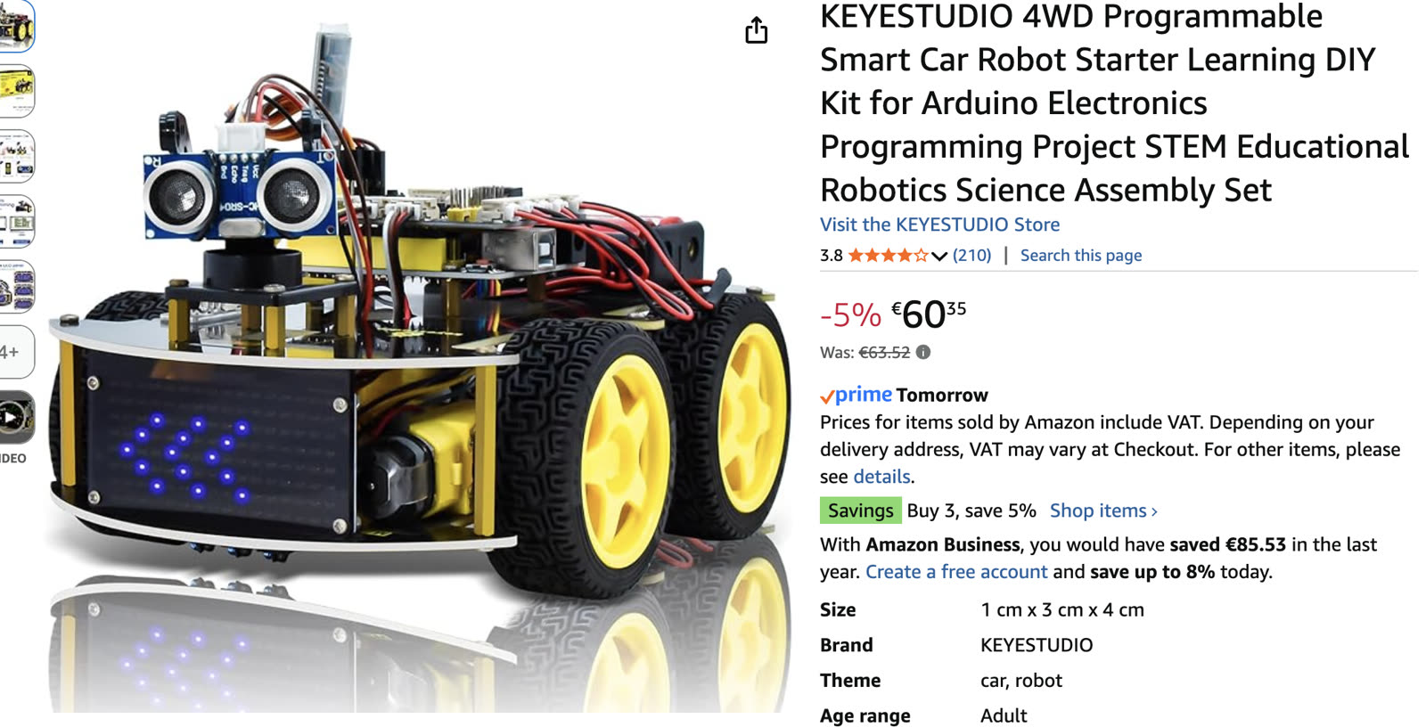 Original Wall-E robot kit